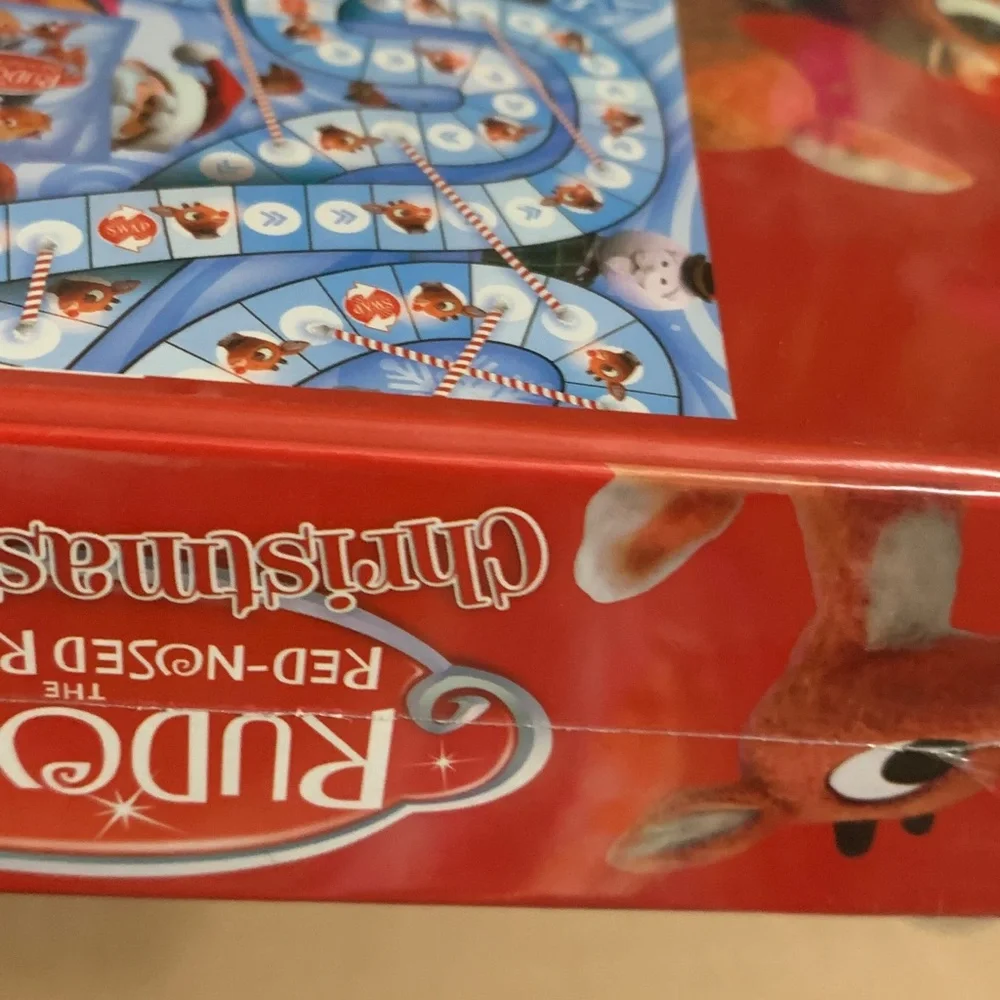 Rudolph the Red Nose Reindeer ~ Christmas Journey Board Game (Sealed)🆕🎄